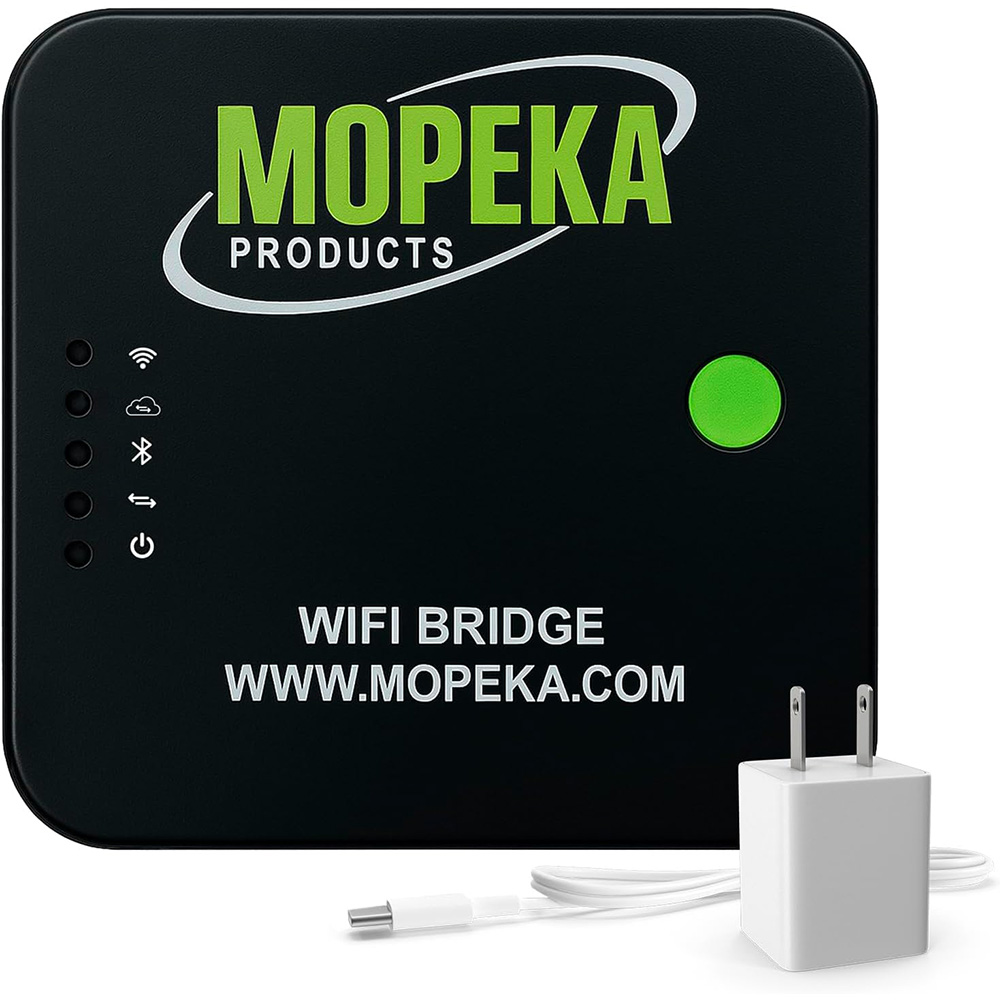Mopeka 2.4 GHz Wi-Fi Bridge w/USB Cable & Power Cube Mopeka 2.4 GHz Wi-Fi Bridge w/USB Cable & Power Cube