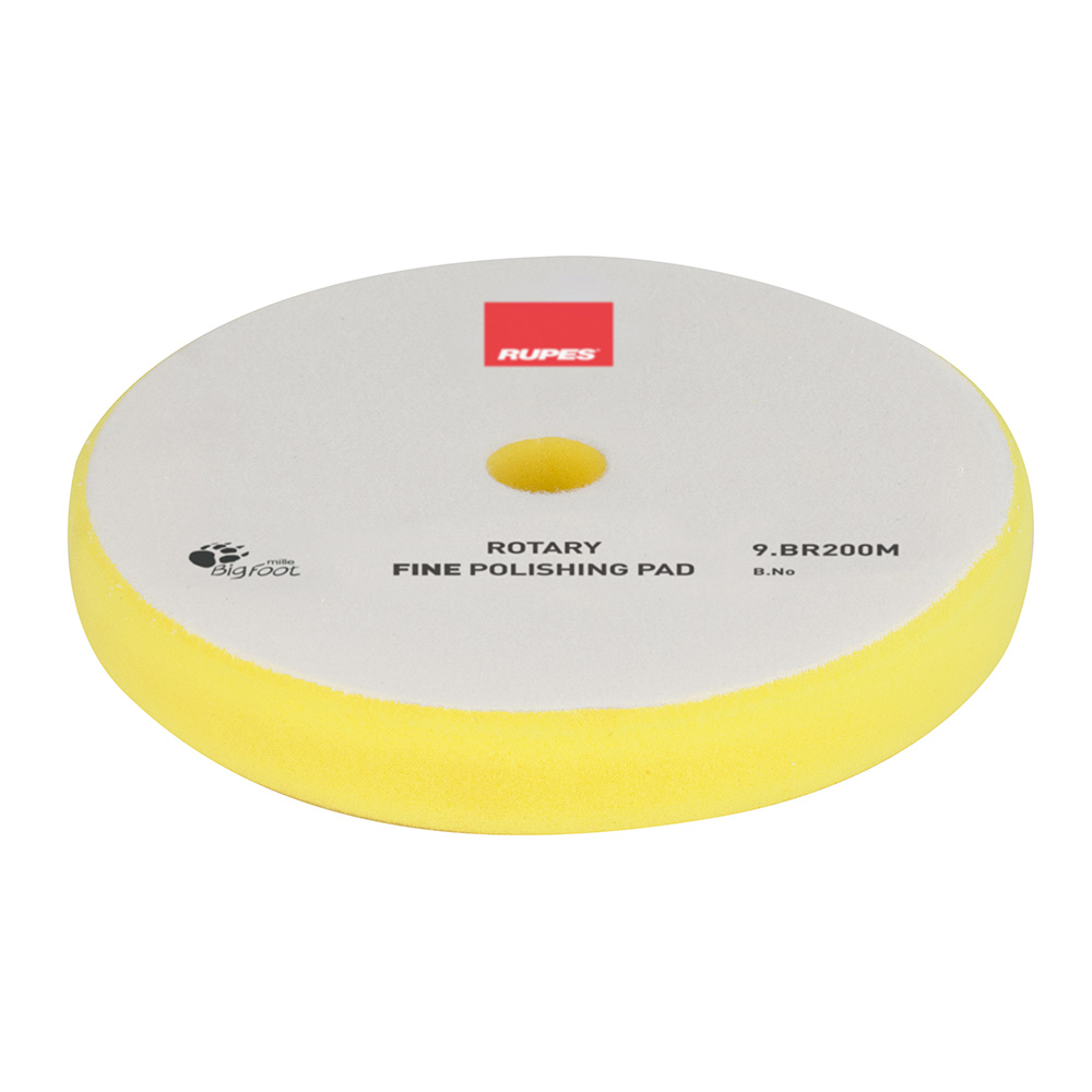 RUPES Rotary Fine Polishing Foam Pad 175/180mm – Yellow RUPES Rotary Fine Polishing Foam Pad 175/180mm – Yellow