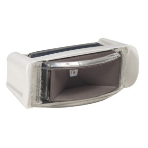 Lumitec Contour Inset Navigation Light – Starboard Green – White Housing