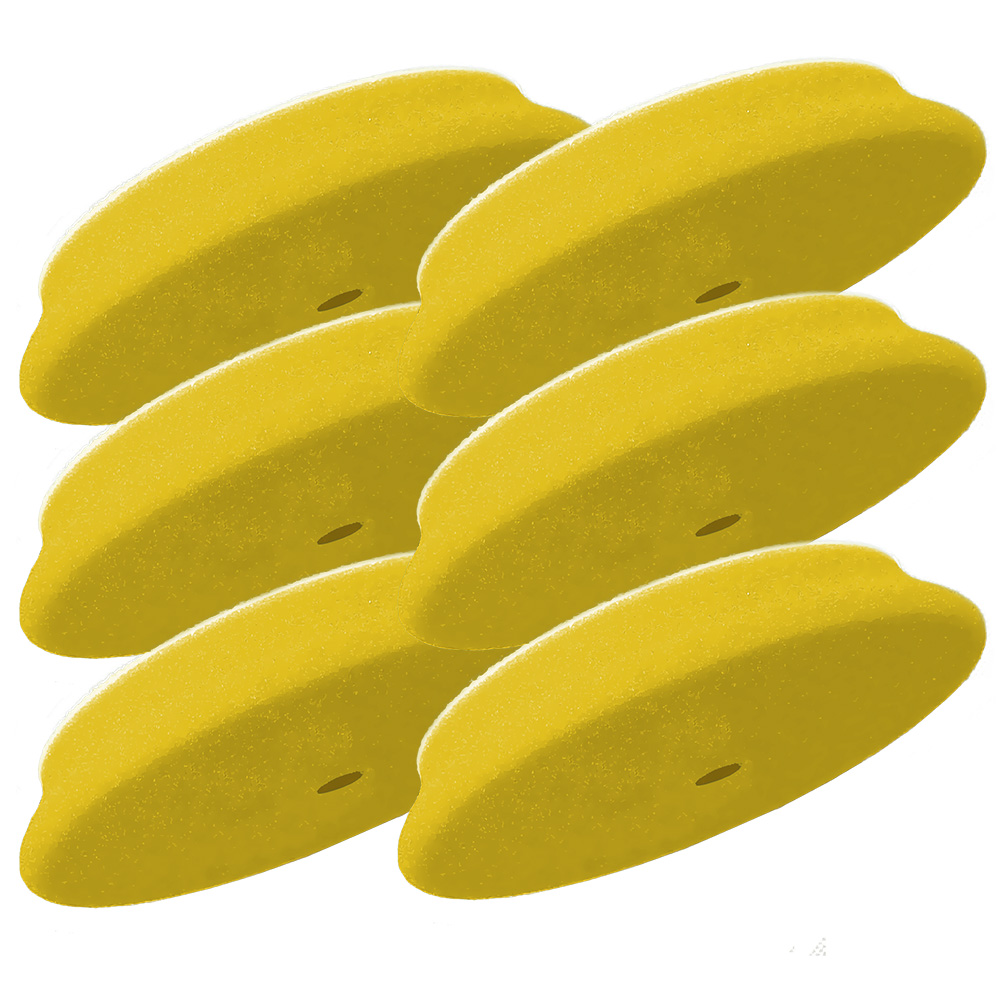 RUPES D-A Fine Finishing Foam Pad 40mm – Yellow *6-Pack RUPES D-A Fine Finishing Foam Pad 40mm – Yellow *6-Pack