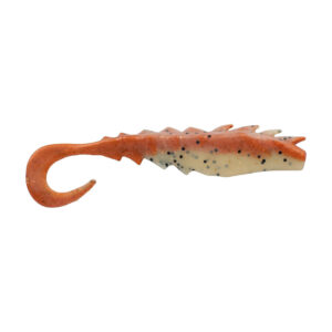 Berkley Gulp!&reg; Saltwater Nemesis Prawn Curl Tail – 4″ – New Penny