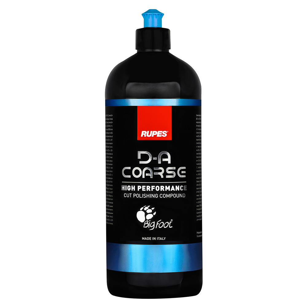 RUPES D-A Coarse High Performance Cut Polishing Compound 1000ml/33.8oz RUPES D-A Coarse High Performance Cut Polishing Compound 1000ml/33.8oz