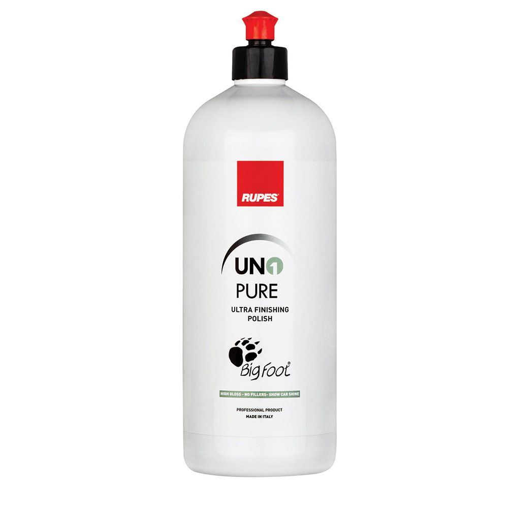 RUPES Uno Pure Ultra-Fine Finishing Polish 1000ml/33.8oz RUPES Uno Pure Ultra-Fine Finishing Polish 1000ml/33.8oz