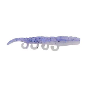 Berkley Gulp!&reg; Saltwater Turbo Shrimp – 5″ – Violet Haze Fleck