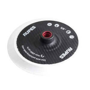 RUPES Backing Pad 165mm/6.5″ Velcro w/5/8″ Female Thread