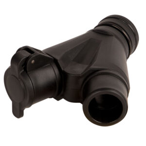 RUPES 2-Way Union Vacuum Connector w/Clampet Valve