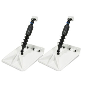 Smart Tabs SX Trim Tabs by Lectrotab 9.5&rdquo; x 10&rdquo; f/12′-16&rsquo; Boat w/40 – 80HP – White
