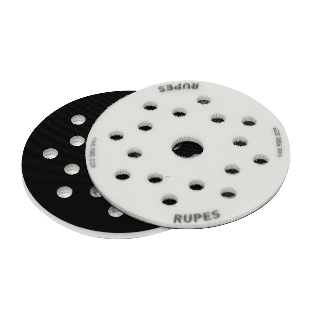 RUPES Foam Interface Pad 125mm 8+8+1 Holes 7mm *2-Pack RUPES Foam Interface Pad 125mm 8+8+1 Holes 7mm *2-Pack