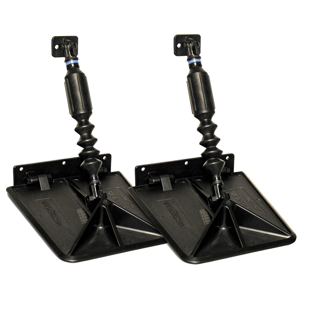 Smart Tab SX Composite Trim Tabs by Lectrotab 9.5” x 10” f/12′-16’ Boat w/40 – 80HP – Black Smart Tab SX Composite Trim Tabs by Lectrotab 9.5” x 10” f/12′-16’ Boat w/40 – 80HP – Black