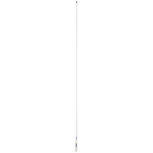 Scout 8′ QuickFit White VHF Antenna w/5M Cable + FME Quick 6 Foam Filled 6db Solid Brass & Copper Element