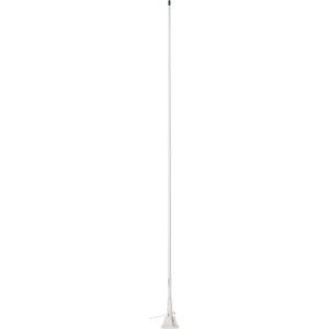 Scout 5′ White VHF Antenna 3dB Lift & Lay Mount w/5M RG-58