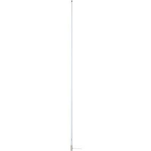 Scout 8′ White VHF Antenna 6dB Stainless Steel Ferrule w/5M RG-58 Coax Includes PL-259 KS-42