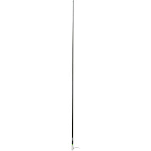 Scout 8′ Black VHF Antenna 6dB Heavy Stainless Steel Ferrule w/6M RG-8x Includes PL-259 Heavy Duty Offshore Antenna KS-43