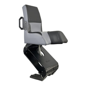 Shark EPIC Seat w/Flex Suspension – Grey Vinyl – Regular Handle