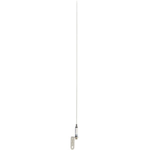 Scout 3′ Stainless VHF Whip 3dB w/Bracket f/Sailboats – No Cable