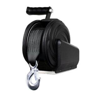 Powerwinch Select Series Winch 1,600lb, 8″ Crank Arm – Carbon Black