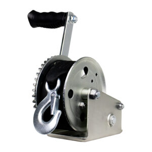 Powerwinch Utility Series Winch 1,400lb, 8″ Crank Arm – Zinc