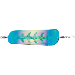Luhr-Jensen Money Roll Flasher – 8-1/4″ – Blue Kamikaze UV