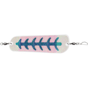 Luhr-Jensen Money Roll Flasher – 8-1/4″ – Pearl Blue Skeleton