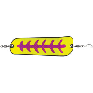 Luhr-Jensen Money Roll Flasher – 11″ – Nuclear Carbon Glow