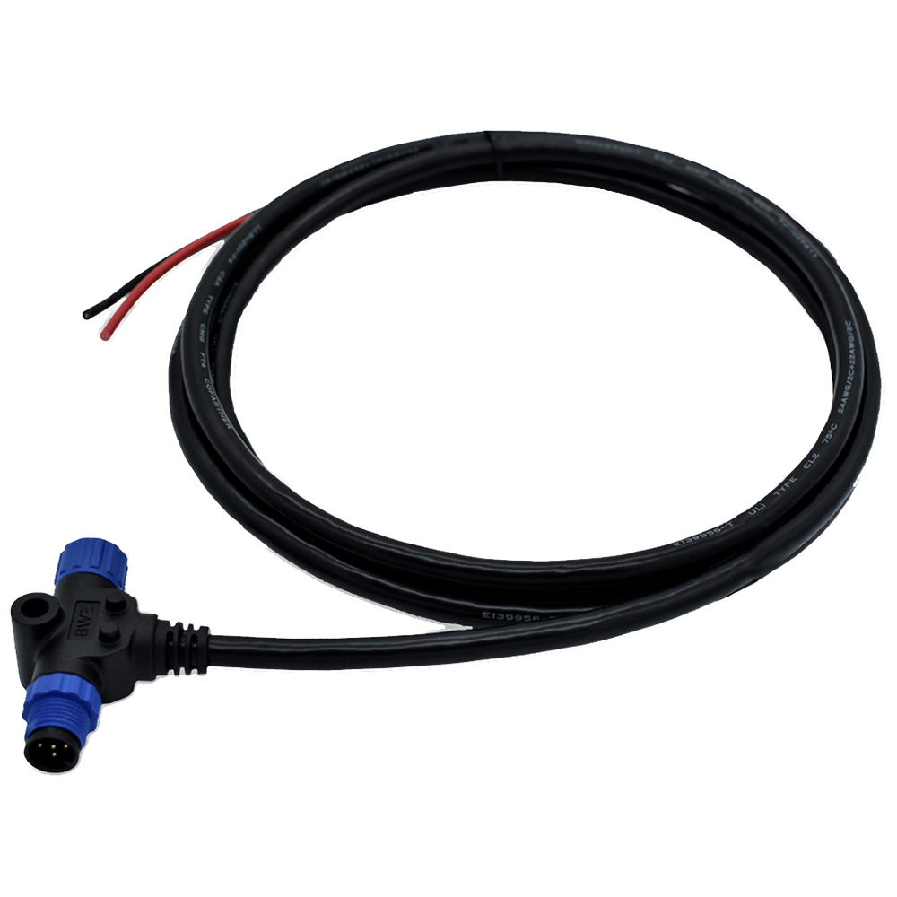 Bluewater NMEA 2000 Non-Fused Power Cable – 2 Meter Bluewater NMEA 2000 Non-Fused Power Cable – 2 Meter