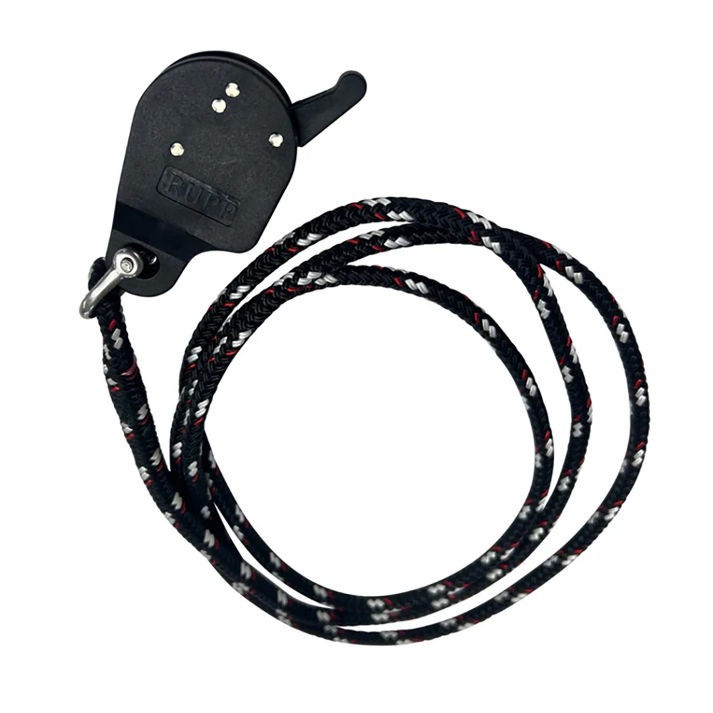 Rupp Single Halyard Line Lock w/Rope & Shackle Rupp Single Halyard Line Lock w/Rope & Shackle