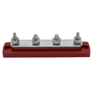 Bluewater Common Stud Busbar 4 Gang – Red