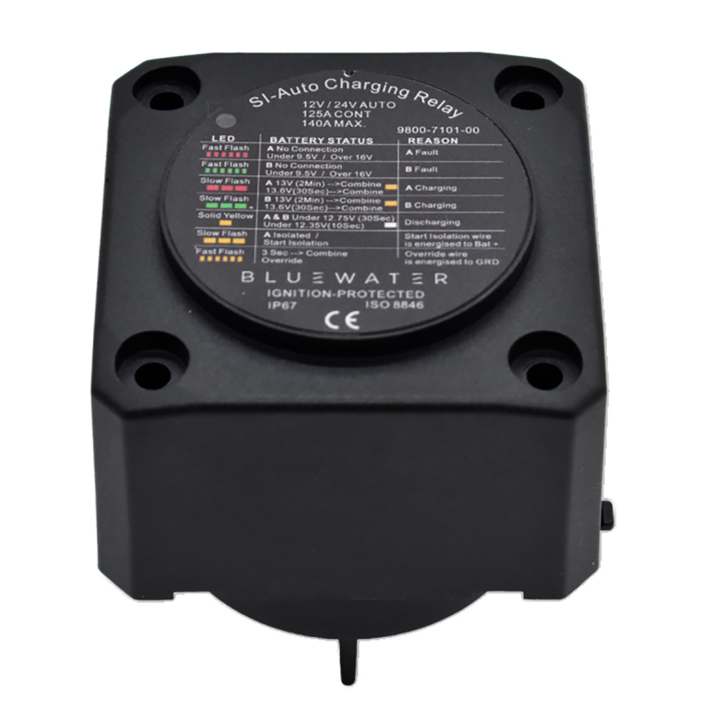Bluewater Auto Charging Relay 12V – 140 AMP Bluewater Auto Charging Relay 12V – 140 AMP