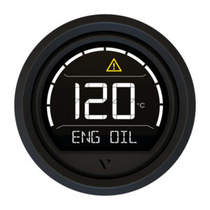 Veratron VL Digital 52 w/Triangular Black Bezel
