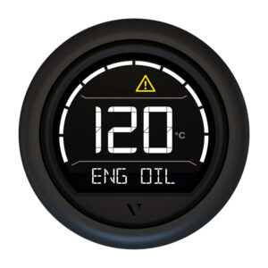 Veratron VL Digital 52 w/Round Black Bezel