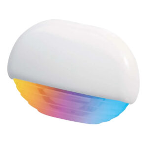 Hella Marine Apelo RGB Step Lamp – White Cap