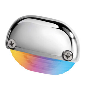 Hella Marine Apelo RGB Step Lamp – Stainless Steel Cap