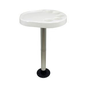 Springfield Party Platter Thread-Lock&trade; Surface Mount Table Package – White