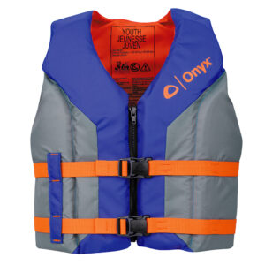 Onyx Shoal All Adventure Youth Life Jacket – Blue