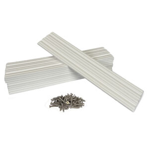 Caliber Marine Slides 3″x15″ White *10-Pack