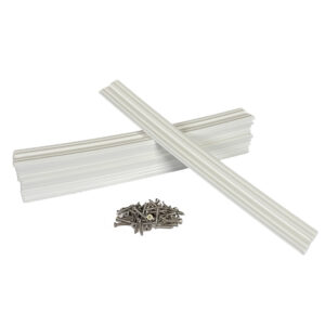 Caliber Marine Slides 1.5″x15″ White *10-Pack