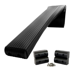 Caliber BunkWrap Kit – Black 16′ x 2″ x 4″ Roll + 4 Caps + HRDW Roll + 4 Endcaps & Stainless Steel Hardware