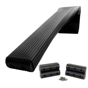 Caliber BunkWrap Kit – Black 24′ x 2″ x 6″ Roll + 4 Caps + HRDW Roll + 4 Endcaps & Stainless Steel Hardware