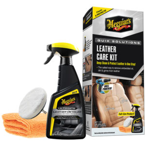 Meguiar’s Quik Solutions Leather Care Kit