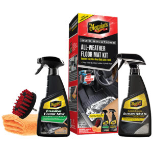 Meguiar’s Quik Solutions All-Weather Floor Mat Kit