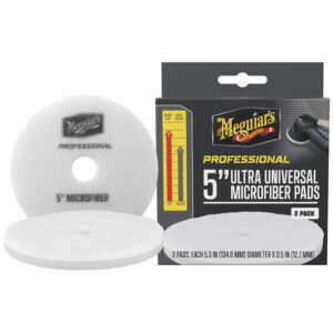 Meguiar’s Professional 5″ Ultra Universal Microfiber Pads *2-Pack