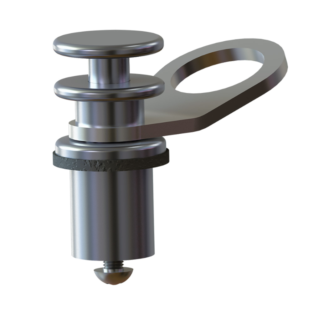 TACO Aluminum Quick-Release Fender Lock f/Pontoon Boats TACO Aluminum Quick-Release Fender Lock f/Pontoon Boats
