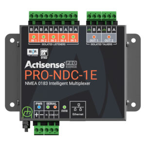 Actisense PRO NMEA 0183 Multiplexer – 5 Inputs & 2 ISO-Drive Outputs, Ethernet & Serial Connections