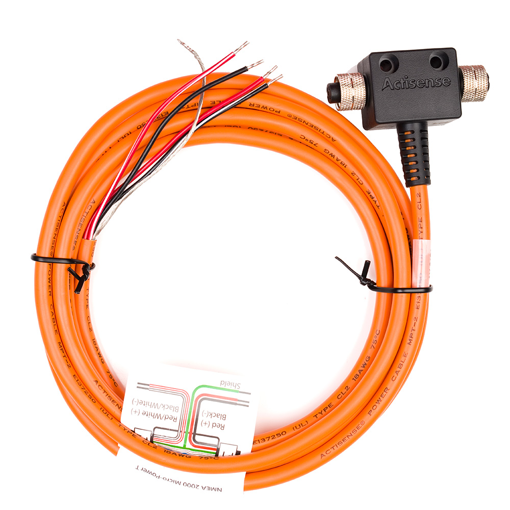 Actisense NMEA2000 Micro T-Piece w/Female Connectors & 3M UL Certified Cable Actisense NMEA2000 Micro T-Piece w/Female Connectors & 3M UL Certified Cable