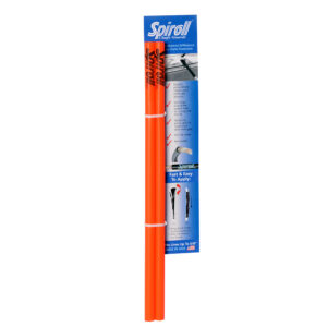 Spiroll Chafe Guard Orange f/Lines up to 5/8″ Diameter – Pair