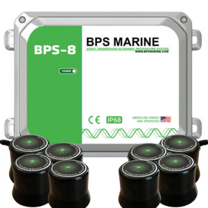 BPS Marine BPS-8 8-Transducer Ultrasonic Antifouling System – 12VDC