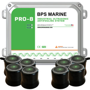 BPS Marine PRO-8 8-Transducer Ultrasonic Antifouling System – 24VDC