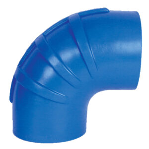 Trident Marine 5″ ID 90 Degree Blue Silicon Wet Exhaust Elbow
