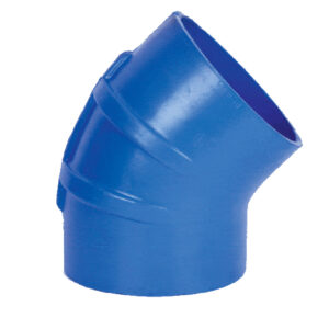 Trident Marine 5″ ID 45 Degree Blue Silicon Wet Exhaust Elbow