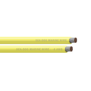 Sea-Dog 4 AWG Yellow Battery Cable – 250′
